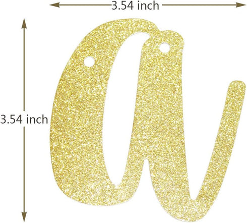 70 Years Blessed Banner, Funny Gold Glitter Sign for 70th Birthday or Wedding Anniversary Party Photo Props