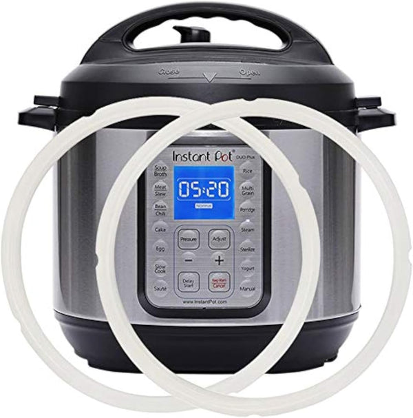 Silicone Sealing Ring 6qt for Instant Pot, Food-grade Silicone Fits IP-DUO60, IP-LUX60, IP-DUO50, IP-LUX50, Smart-60,