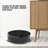 Robot Vacuum Cleaner Balck Smart Sweeping Robot 3 in 1 Strong Suction Swivel Wheel Mini Mopping Vacuum for Hard Floor by Miokycl