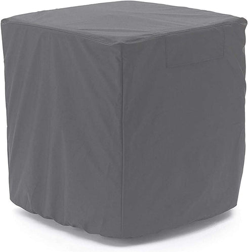 STARTWO Air Conditioner Cover, Heavy Duty Waterproof for Outdoor, Elastic Bottom for Secure Fit, Gray W38inD38inH40in