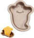 Crethinkaty Halloween Ghost Shape Mini Cake Pan, 5.6 Inch Non-Stick Baking Molds for Halloween Cake