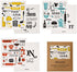 RECYCO Swedish Dishcloths for Kitchen, 6 Packs Washable Dish Rags, Cellulose Reusable Cleaning Paper Towels