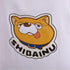 WOSHOW White Apron, Printed Japanese Anime Gokushufudo Cartoon Cooking Apron Cosplay Costume