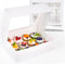 VGOODALL 3PCS White Cupcake Container, 12 Count with Window Boxes for 36 Pastries, Bakery Supplies