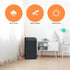 Luxiv Portable Air Conditioner Cover, Gray 15 x 18 x 30" Anti-Dust Storage Bag for Mobile AC Protection