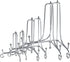 LIONWEI LIONWELI 6 Pack Iron Display Stand, Silver Iron Easel Plate Holder for Pictures, Plates, Books, Arts - 4, 6, 8