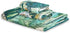 Vdsrup Set 3 Vintage Ocean Turtle Towels of Sea Starfish World Map Hand Towel Bath Towel Washcloth Soft Thin Face Guest