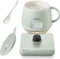 MIKMOK Table Boiling Water Mug, Beverage Warmer, 45-100 Temperature Control, 13.5Oz 300W Fast