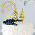 10-Piece Number Birthday Candles, Glitter Cake Toppers for Birthday & Wedding Parties