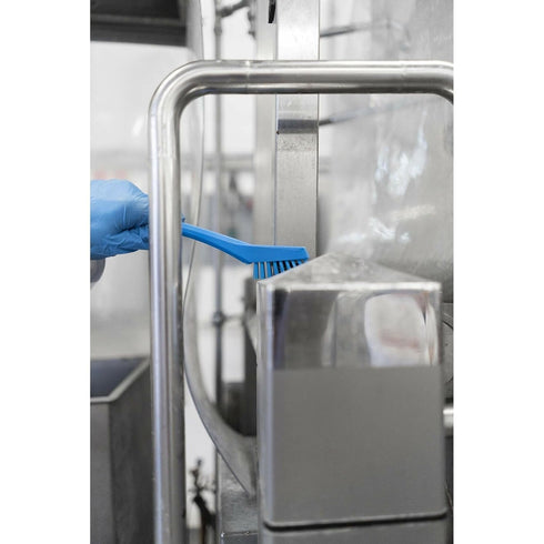 44015 8 Inch, Vikan - Detail Brush, Multifunctional, Slip-Resistant Cleaning Tool, Extra Stiff Polypropylene