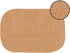 Dainty Home Set of 2 Silver Marble Oval Cork Placemats, 12"x18", Heat Resistant, Non-Slip, Easy Clean for Elegant Dining