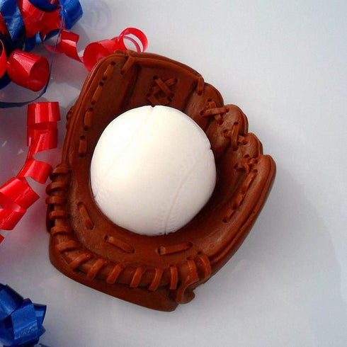 2Pcs/Set Baseball Fondant Mold for Cake Decorating, Silicone Chocolate Candy Sugar Paste Mold