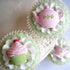 Teapot Cup Cupcake Shape Silicone Mold for Afternoon Tea, Sugar Chocolate Candy Fondant Cake Decoration Tool