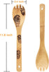Star War Wooden Spoons Kitchen Cooking Utensils, Wooden Bamboo Utensil Set for Cooking, Heat Resistant for Non-Stick Cookware - Best Kitchen Gifts (5PCS)
