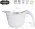 Reston Lloyd 2 QT Batter Bowl with Pour Spout, Non-Slip Base, Ergonomic Handle, White