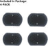 Vacuum Sponges Filter Replacement for Bissell 3-in-1 Stick Cleaner, Fits Model 2030 2033 2033M 20336 20334 (4-Pack)