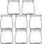 Thymart 5.3oz / 7 OZ Mini Glass Jar with Lid for Pudding,