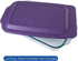 Replacement Lid Cover for Pyrex 3 QT Glass Baking Dish Caserole Container 233-PC (Purple) by MRX Solutions