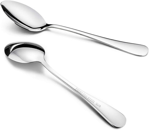12-Pieces Teaspoons, HaWare Stainless Steel 6.7 Inches Small Spoons for Dessert Coffee, Classic Elegant Design, Mirror Polished, Dishwasher Safe