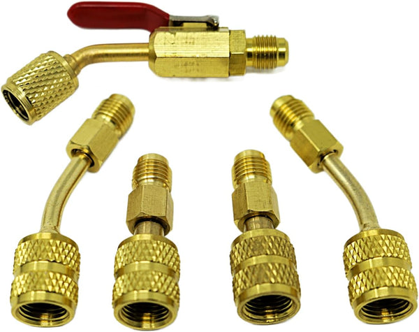 R410A Adapter Kit for Mini-Splits with Shut Off Valve.