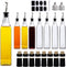 Salzesfalls 8 Pack 17oz Olive Oil Dispenser Bottle,Oil Dispenser for Kitchen, Cooking Oil
