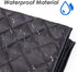 COOSOO Coffee Maker Cover, Washable Stain Resistant Covers with Storage Pocket, Dust Protection for Kitchen Appliances