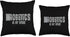 Robotics Is My Sport Throw Pillow - Robot Engineering Vintage