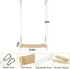 Qinfly Arc-Shaped Chicken Swing Perch Enrichment Toys Handmade,Chicken Accessories for Chicken Coop