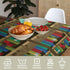 XYJFZL 52 70 Inch 4-6 Bookshelf Table Cloth Rectangle Tables Educational Bookcase Pixel Rectangle Kitchen Table Cover