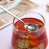 Mixing Spoons Set of 8, Stainless Steel Iced Teaspoons with 7.6-Inch Ceramic Handles