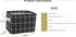 AARAINBOW 3 Packs Storage Basket Bins, Canvas Mini Storage Cubes for Makeup, Toys, Books (3 Black)