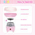 Cotton Candy Machine - Mini Vintage Candy Maker for Kids, Pink, Includes 25 Cotton Candy Sticks & Sugar Scoop