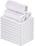 Flour Sack Towels White Kitchen Dish Towels 12 Pack 28 x 28