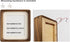 5x5 3.5x3.5 5x5,Square Natural Picture Frame Wood with Mat for Pictures or Wall Photo Frames Made of Solid Walnut Wood
