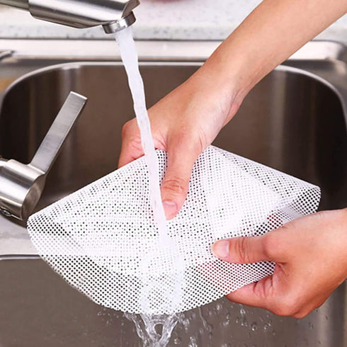 LadayPoa 10Pcs 12 inch Reusable Round Silicone Steamer Liners, Non-stick Mesh Mat for Home Kitchen or Restaurant