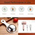 Hand Mixer, Portable Electric Cordless 3-Speed Mixer, USB Rechargeable with Twin Mixer Whips for Kitchen Baking