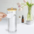 Bathroom Cup Dispenser, Clear Acrylic Holder for 3oz Disposable Paper Cups, Makeup Organizer with Lid for Vanity