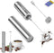 VOMELON Milk Frother Handheld, Battery Operated Travel Coffee Frother Milk Foamer Drink Mixer