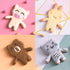 Cute Animal Cookie Cutters, 8-Piece Set Bear, Cat, Bunny, Piglet Cookie Cutter and Face Stamps