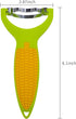 Corn Zipper 6" - Ergonomic Kitchen Tool, Corn Planer Cutter, Cob Peeler, Kernel Cutter