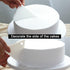Anvin Cake Scraper Smoother Tool Set, Plastic Frosting Scraper Combo for Buttercream Edge Decorating, 10 Pcs