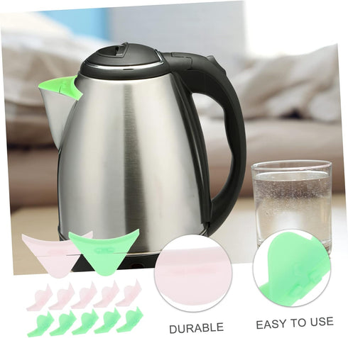 NOLITOY 24 Pcs Kettle Dust Cover, Electric Kettle Spout Caps, Glass Water Pitcher Parts, Teapot Spout Protector