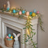 6FT 96 Hairui Lighted Artificial Olive Garland LED Fairy Lights Battery Operated, Faux Vine Lights with Timer