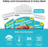 KOOC Slow Cooker Liners 30 Count, 10x13 inch Disposable Pot Liners for 1.5QT to 2QT Pot, BPA Free