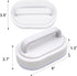 5 Pack TidyMister Thickened Handheld Scrub Pad for Hot Tubs, Spas & Pools, Non-Scratch Replaceable Scouring Pads
