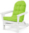 MQK Adirondack Chair Cushion, Waterproof Outdoor Seat Cushions for Patio Furniture, Thick High