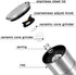 Set Salt Grinder Pepper Mill, and (Single Grinder)
