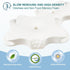 CHxxy Cervical Pillow for Neck Pain Relief, Memory Foam Pillows, Ergonomic Contour Bed Pillow, Soft for Side Sleep