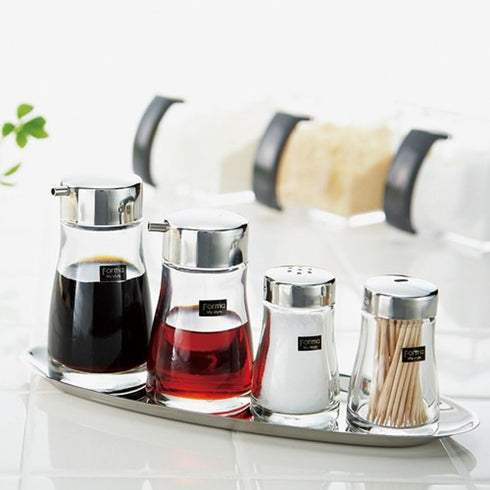 Azvel 1 X Soy Sauce Pot with Stainless Steel Cap