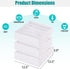 Bra Storage Drawers Organizer - Foldable Clothing Underwear Drawer Dividers, 3 Pack Storage Cube Bins for Bra, Socks,